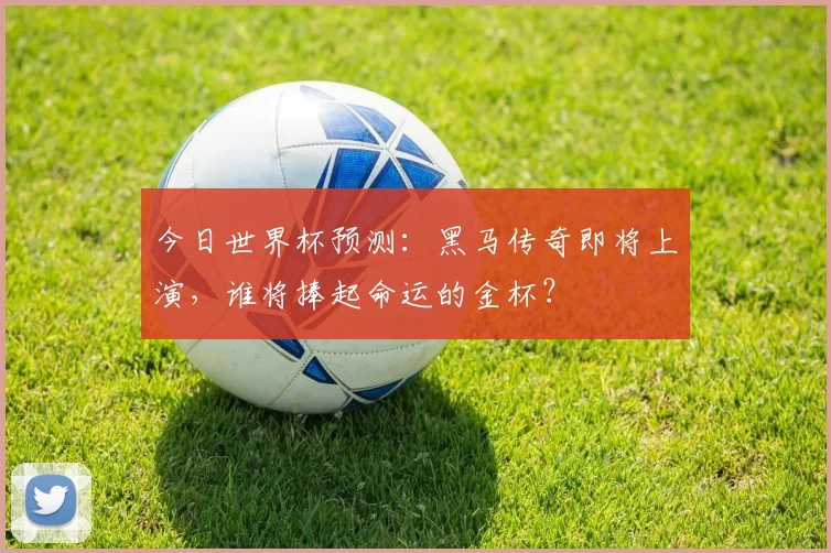 今日世界杯预测:黑马传奇即将上演,谁将捧起命运的金杯?